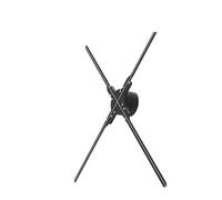 Ventilatore olografico 3D da 100 cm, 1600/1024 pezzi, supporto WIFI, display pubblicitario con sincronizzazione videowall, for decorazione di eventi e feste Ampio angolo di visione(1600P)