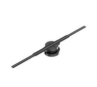 Ventilatore olografico 3D Lampada Pubblicitaria Con Proiettore Olografico Da 45 Cm, Pale Del Ventilatore Rimovibili, Supporto For Caricamento Di Immagini E Video E Telecomando For PC E Telefono