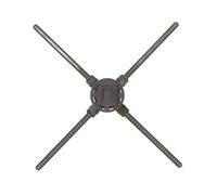 Ventilatore olografico 3D Macchina Pubblicitaria Olografica 3D 2000x720 720 LED 4 Foglie E Gioco Ventilatore Olografico 3D Regolabile