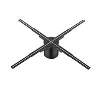 Ventilatore olografico 3D P65/25,6 pollici 3D HD Hologram Fan Proiettore, Lettore olografico for insegne a LED, Supporto for video di immagini Negozio Bar Festa Pubblicità Display Luce per insegne di
