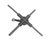 Ventilatore olografico 3D, proiettore olografico 3D a 4 pale da 45 cm, ventilatore for display pubblicitario video con scheda di memoria da 8 GB e 512 LED for bar for feste Immagini senza bordi