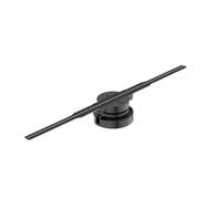Ventilatore olografico 3D, Proiettore Olografico 3D Da 42 Cm Con Scheda SD E LED, Cartello Video, Negozio, Bar, Display Luminoso For Feste per vetrine ed eventi(PD42 standard)