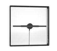 Ventilatore olografico 3D Proiettore olografico 3D da 45 cm con ventola con copertura, controllo remoto tramite Wi-Fi, display pubblicitario commerciale, proiettore olografico, immagine, video per ins