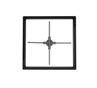 Ventilatore olografico 3D Proiettore olografico a ventola 3D da 65 cm/25,6 pollici con copertura Wifi Display pubblicitario Proiettore a LED Lampada olografica Proiettore con logo del giocatore per in
