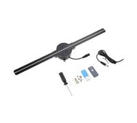 Ventilatore Olografico 3D Proiettore Olografico Lucernario A LED For Soffitto Insegna Del Negozio