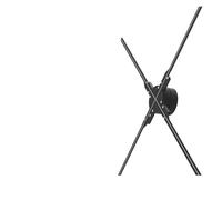 Ventilatore olografico 3D, Ventilatore con ologramma 3D Sincronizzazione video wall da 100 cm a LED for la decorazione di feste ed eventi per negozio/bar