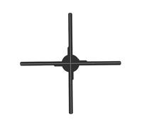 Ventilatore olografico, Luce For Cartelloni Pubblicitari A LED 52CM 576 Wi-Fi 3D Olografico Occhio Nudo, Immagini Olografiche,per Halloween, Negozio aziendale