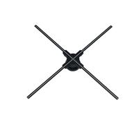 Ventilatore olografico, Macchina pubblicitaria olografica da 65 cm, proieze a ventaglio 3D ad alta risoluze 1600 * 768 a occhio nudo,per Halloween, Negozio aziendale