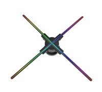 Ventilatore olografico, Proiettore Olografico 3D, A LED, Lettore Di Luci, Controllo WiFi, Display For Segnaletica, Macchina Pubblicitaria,per Halloween, Negozio aziendale