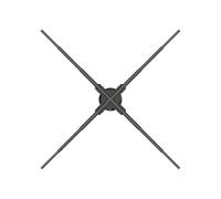 Ventilatore olografico, Proiettore Olografico Da 45 Cm Con Telecomando, Display Pubblicitario 3D, Adatto For Feste Al Bar,per Halloween, Negozio aziendale