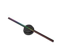 Ventilatore olografico, Supporto Da Parete For Proiettore Olografico 3D Con Ventola, Luce LED WiFi E Video,per Halloween, Negozio aziendale