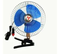 Ventilatore Oscillante 12V per Auto Van Bus Camion Camper Roulotte Trattore B...