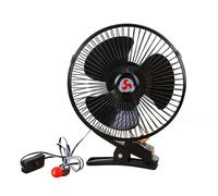 Ventilatore Oscillante per Auto Portatile Elettrico 12V Nero U2T62332