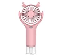 ventilatore palmare Un mini umidificatore portatile a spruzzo | Ventilatore portatile ricaricabile per la cura della pelle da viaggio, casa, ufficio, campeggio all'aperto