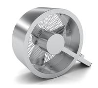 Ventilatore Pavimento Tavolo Stadler Form Q Metallo Argento fino A 40 Con ²