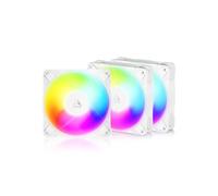 Ventilatore PC 120 mm - ARCTIC - Flusso d'aria inverso - Bianco - PWM 500-3000 rpm - 3 pezzi - 12x12x2.7 cm