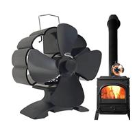 Ventilatore per a legna - Ventilatore termico termoelettrico a caldo non elettrico | Modulo riscaldatore per stufa a legna, efficiente distribuzione del calore con cabina di C