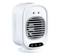Ventilatore per aria condizionata intelligente - frigorifero personale ricaricabile USB, ventilatore portatile - - ventilatore idratante tranquillo con 3 modalità per viaggi multifunzione Camping