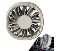 Ventilatore per auto 12-V USB Fan, ventilatore per auto | Ventilatore di ventilazione regolabile a 3 fasi, ventilatore per auto silenzioso per cruscotto, circolatore d'aria