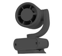 Ventilatore per auto - Raffreddatore personale portatile | Ventilatore ricaricabile a clip per auto con rotazione di 180 gradi, 199 velocità regolabile, 1 confezione da 1 motore nero senza spazzole da