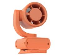 Ventilatore per auto - Raffreddatore personale portatile | Ventilatore ricaricabile a clip per auto con rotazione di 180 gradi, 199 velocità regolabile, 1 confezione da 1 motore nero senza spazzole da