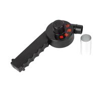 Ventilatore per barbecue, ventilatore ad aria per barbecue, soffietto per fuoco, strumento a manovella, campeggio, ventilatore a mano, avviatore a carbone