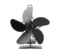 Ventilatore per camino a 5 pale Ventilatore per stufa a legna ecologica Silenzioso Ventilatore per bruciatore a legna Ventilatore a circolazione interna Ventilatore alimentato a calore Stufa a pellet