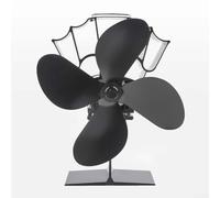 Ventilatore per camino a risparmio energetico che utilizza il calore dei caminetti per far circolare l'aria calda silenziosamente e migliorare le prestazioni complessive di riscaldamento