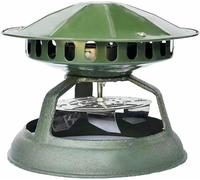Ventilatore per camino da 120 W, aspiratore per stufe a legna e stufe a legna, ventilatore a tiraggio indotto per una rimozione efficiente del fumo