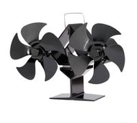 Ventilatore per camino Elettricità 22.5cm Magnetico Ventilatore | Installazione per versatile, magneti potenti, cinghie incluse, posizione , distribuzione ottimale