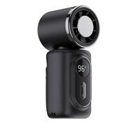 Ventilatore per carrozzina, ABS 3000 mAh, ventola a clip, ventilatore portatile ricaricabile per passeggino, 5 W, alimentato tramite USB, regolabile, silenzioso, mini per carrozzina, sedile auto