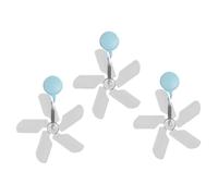 Ventilatore per deflettore di ventilazione AC - Guida al flusso d'aria regolabile con supporto di aspirazione, fissaggio di raffreddamento, accessorio per scudo bianco per camera da letto, soggiorno