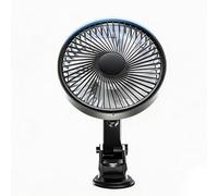 Ventilatore Per Finestrino Auto Ad Alta Velocità - Ventilatore Elettrico Portatile A | Circolatore D'aria Per Cruscotto Per Climi Caldi, Pendolari Estivi, Guida Lunga, Cabine Di Automobili, SU