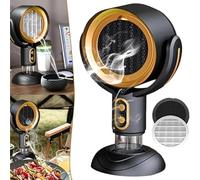 Ventilatore per fumo per fumatori al chiuso, ventilatore purificatore del fumo per fumatori al chiuso, ventilatore purificatore antifumo, filtri purificatori del fumo Lorivu (ricaricabili)(Plug-in)