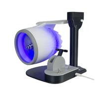 Ventilatore per Motore a Reazione, Motore a Reazione Portatile, Ventilatore Creativo Turbo da Tavolo, Kit Modello di Motore Turbogetto per Aereo a Reazione Turbofan, Strutture Elettriche Stampate in 3