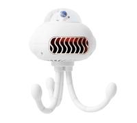 Ventilatore per passeggino - Ventilatore per passeggino a batteria | Clip treppiede flessibile | Silicone 4,33 pollici ricaricabile modalità flusso d'aria regolabile, per seggiolino auto, guida per