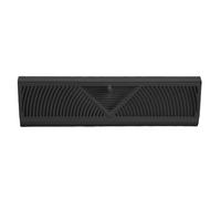 Ventilatore per pavimento in acciaio da 45,7 cm, design circolare ad alta resistenza, controllo dei flussi d'aria regolabili, pannello rimovibile per ventilazione domestica, griglia di ventilazione a