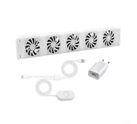 Ventilatore per Radiatori con Termostato 30°C Ventilatore per(MONO-SET) | Termostato , avvio a 30Â°C, stop a 25Â°C, plastica ignifuga, certificazione per ce ERP