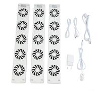 Ventilatore per Radiatori con Termostato 30°C Ventilatore per(TRIO-SET) | Termostato , avvio a 30Â°C, stop a 25Â°C, plastica ignifuga, certificazione per ce ERP