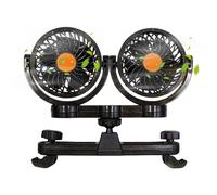 Ventilatore per sedile posteriore auto, ventilatori per seggiolini auto | Ventola di raffreddamento del seggiolino auto - portatile di raffreddamento a doppia ventilazione regolabile