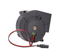 Ventilatore per sistemi di raffreddamento per impieghi gravosi 97 x 33 mm 12 V ventola per elettronica Stufa a legna Ventilazione Doppio cuscinetto a sfera Motore 5500 giri/min Ventola centrifuga