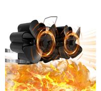 Ventilatore per stufa a legna alimentato dal calore,Ventilatore per camino alimentato a calore - Ventilatore silenzioso attivato dal calore per stufa a legna,Accessori per stufa a legna a basso rumore