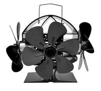 Ventilatore per stufa a tre pale flusso d'aria efficace perfetto per ambienti ac