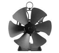 Ventilatore per stufa alimentato a calore Ventilatore per senza elettricità Funzionamento silenzioso a 6 pale per legna per caminetto