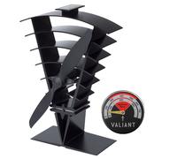 Valiant Vanquish Ventilatore per Stufa e Termometro Magnetico per Stufa in PA...