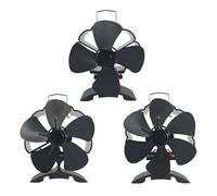 Ventilatore per - Ventilatore per stufa con azionamento termico senza elettricità, rumore ed energia-risparmio | Ventilatore durevole per stufa in legno, stufa e sistemi di riscaldamento al
