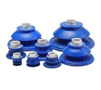 ventilatore per vuoto robotico, Ventose a soffietto SAB 1.5 Pieghe Attrezzature pneumatiche 22-125mm Accessori for manipolatori(50NBR)