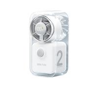 Ventilatore Personale - 2000mAh Ventola Piccola Silenziosa - Ventilatore Portatile A 5 Velocità Con Ricarica Type-C Per Viaggi,Per Bambini Studenti Estate Viaggi Auto Guida Campeggio Spiaggia Outdoor