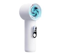 Ventilatore personale a 100 velocità Turbo Wind Blower | Ventilatore pieghevole portatile ricaricabile a basso rumore da 1800 mAh per viaggi, concerti, eventi sportivi, campeggio