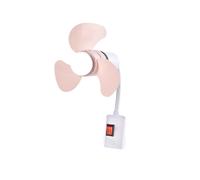 Ventilatore personale a collo d'oca flessibile portatile per mini ventilatore da